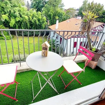 Cosy White, 2 Ch - Balcon Sud Et Garage Privatif 公寓 波城